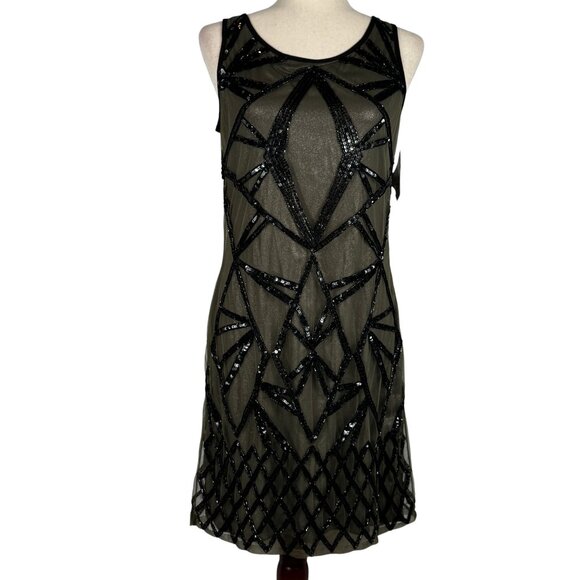 Badgley Mischka Dresses & Skirts - ✨ NWT Mark & James by Badgley Mischka Art Deco Sequin Dress | Size Small | $495